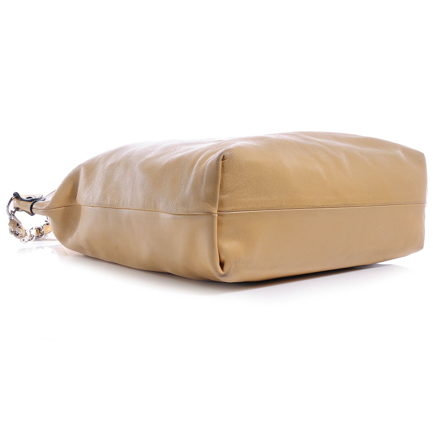 Lambskin Edgy Tote Beige