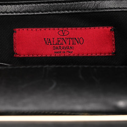 Valentino Garavani Nappa Quilted Satchel Black 5 of 8