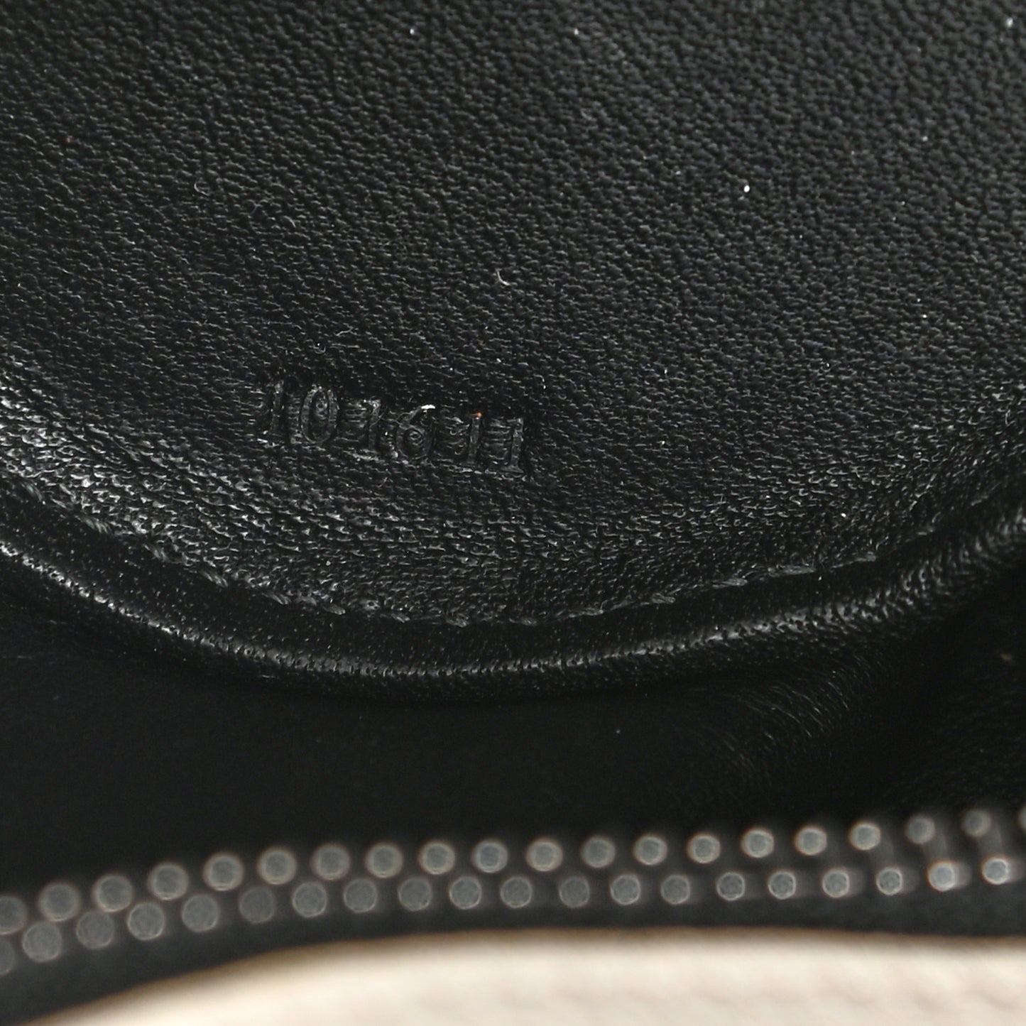 Calfskin Panda Crossbody Black White