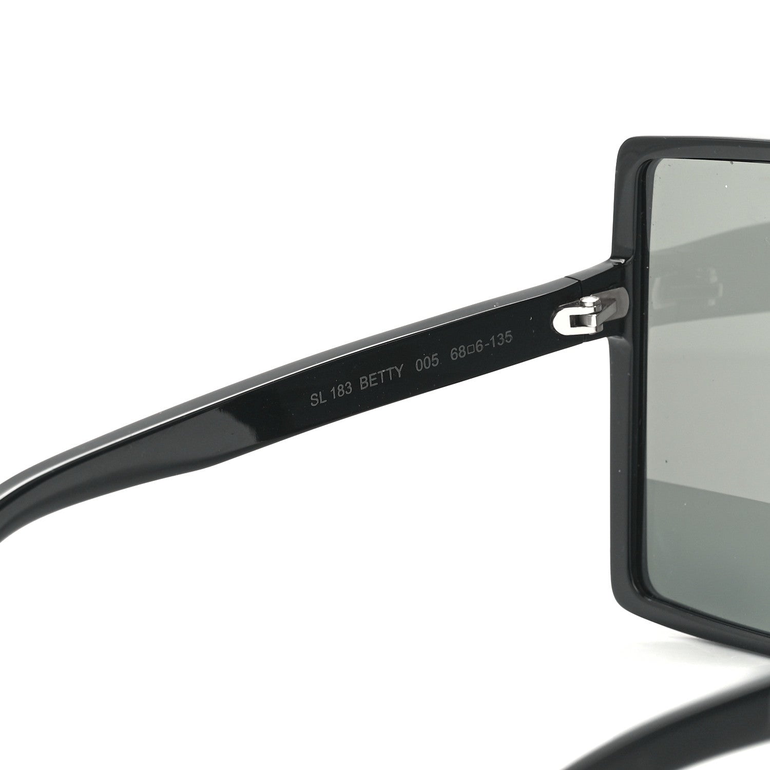 Saint Laurent Acetate Betty Sunglasses SL183 Black 5 of 8