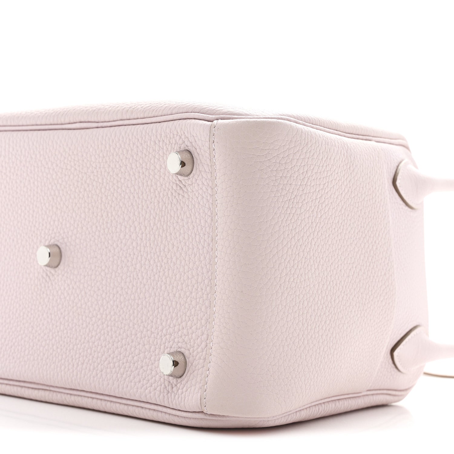 Hermes Taurillon Clemence Verso Lindy 26 Mauve Pale Mushroom 10 of 10