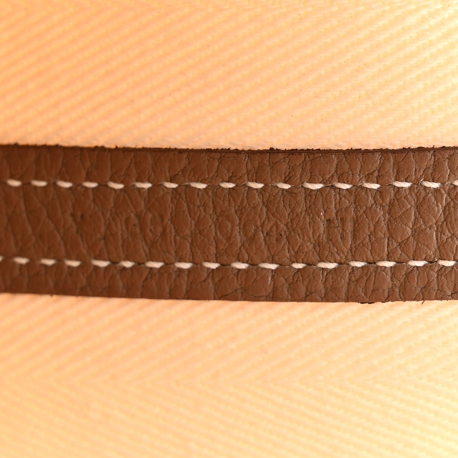Hermes Grand Chevron Weave Negonda Garden Party 30 TPM Tote Beton Etoupe 7 of 10
