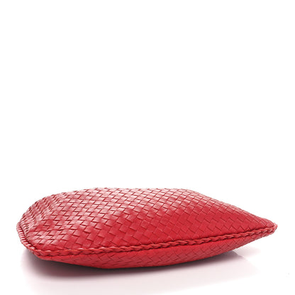 Bottega Veneta Nappa Intrecciato Medium Veneta Hobo Red 4 of 12