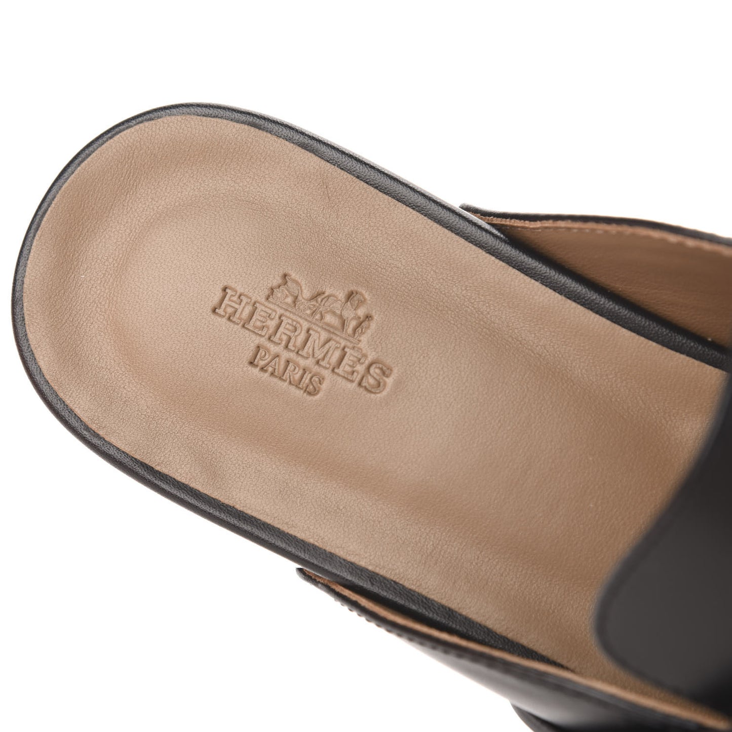Calfskin Carlotta Mules 39 Black