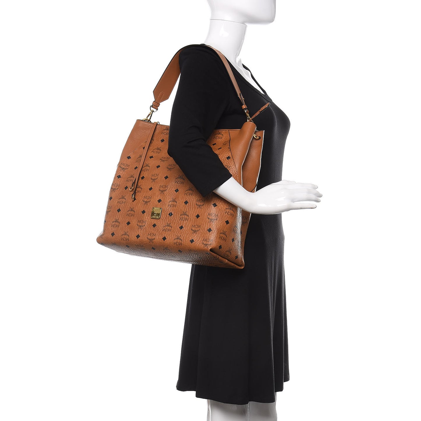 Visetos Large Klara Hobo Cognac