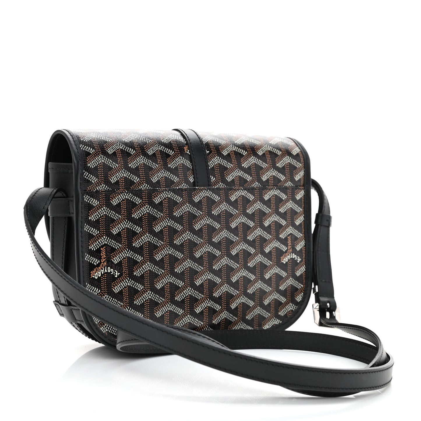Goyardine Belvedere II PM Messenger Bag Black