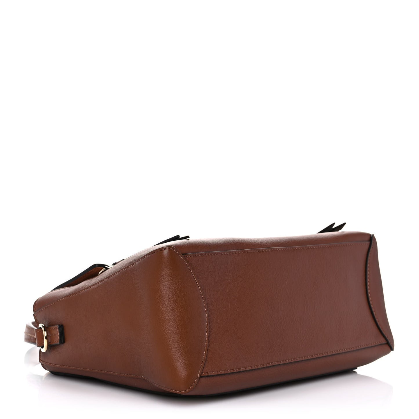 Calfskin Small Faye Day Shoulder Bag Tan