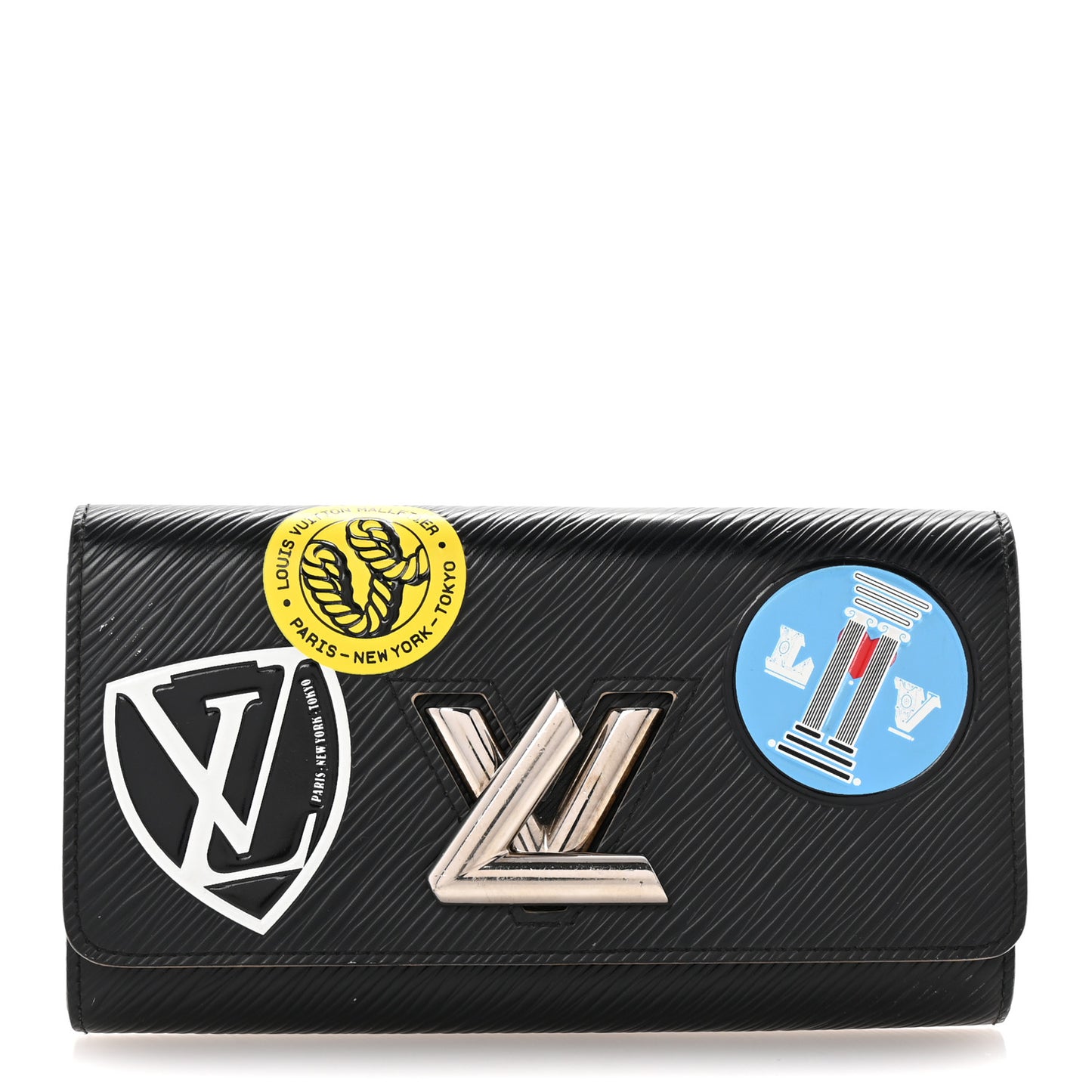 Epi World Tour Twist Wallet Black