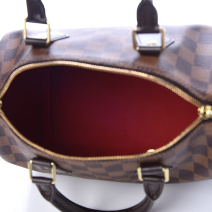 Louis Vuitton Damier Ebene Speedy Bandouliere 25 6 of 12