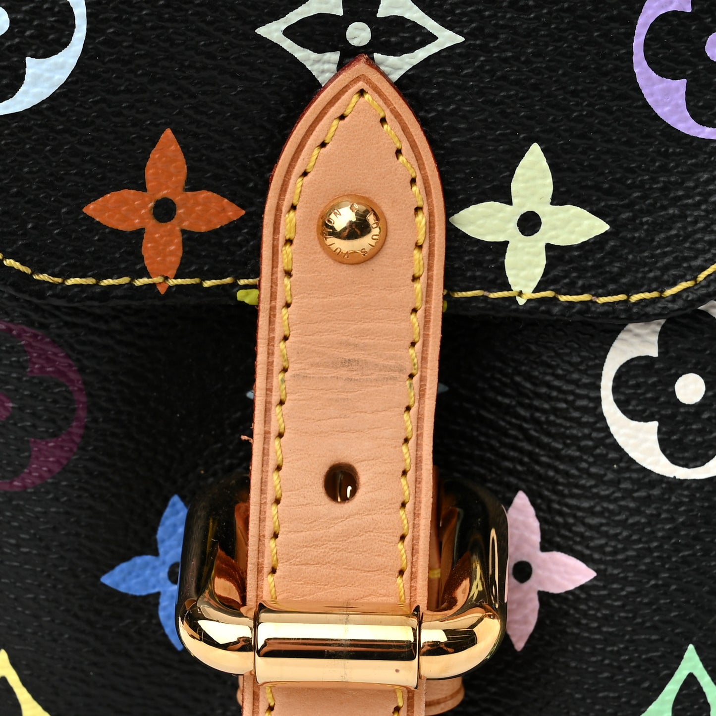 Monogram Multicolor Petit Noe Black