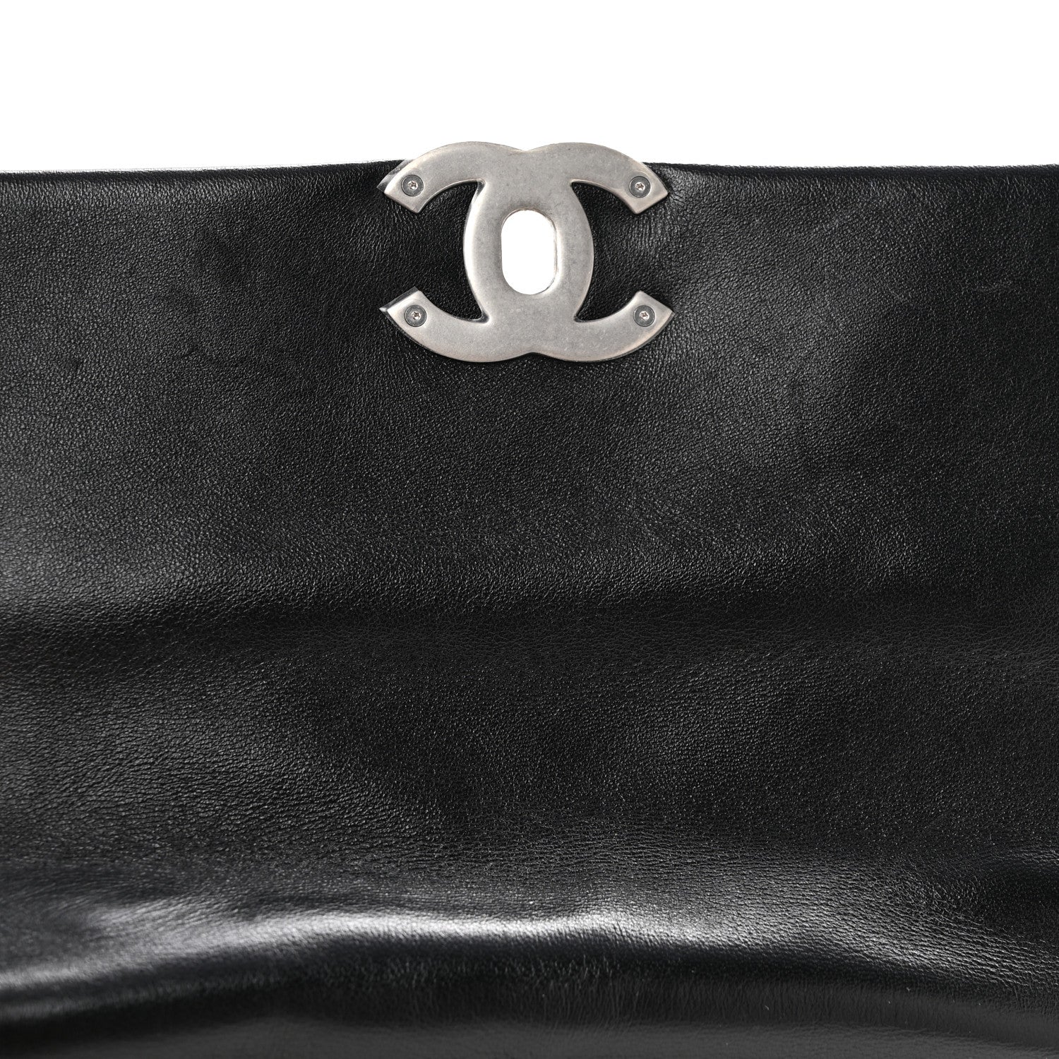 Chanel Lambskin Quilted Medium Chanel 19 Flap Black 11 of 14
