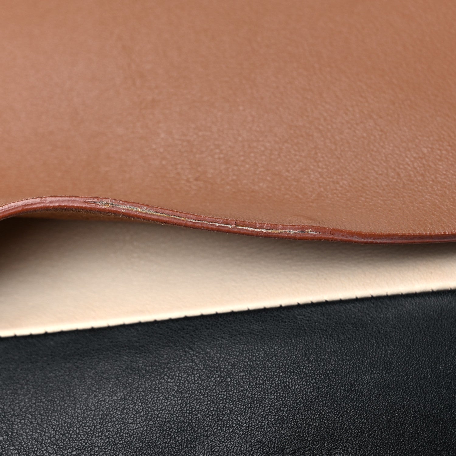 Celine Smooth Calfskin Tri-Color All Soft Shoulder Bag Tan 12 of 13