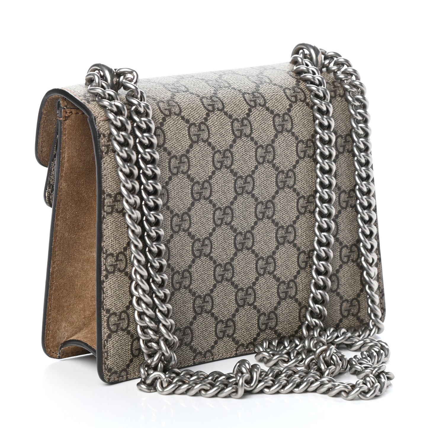 GG Supreme Monogram Mini Dionysus Shoulder Bag Taupe