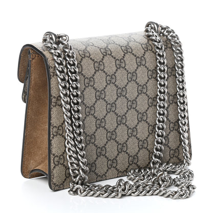 Gucci GG Supreme Monogram Mini Dionysus Shoulder Bag Taupe 3 of 7