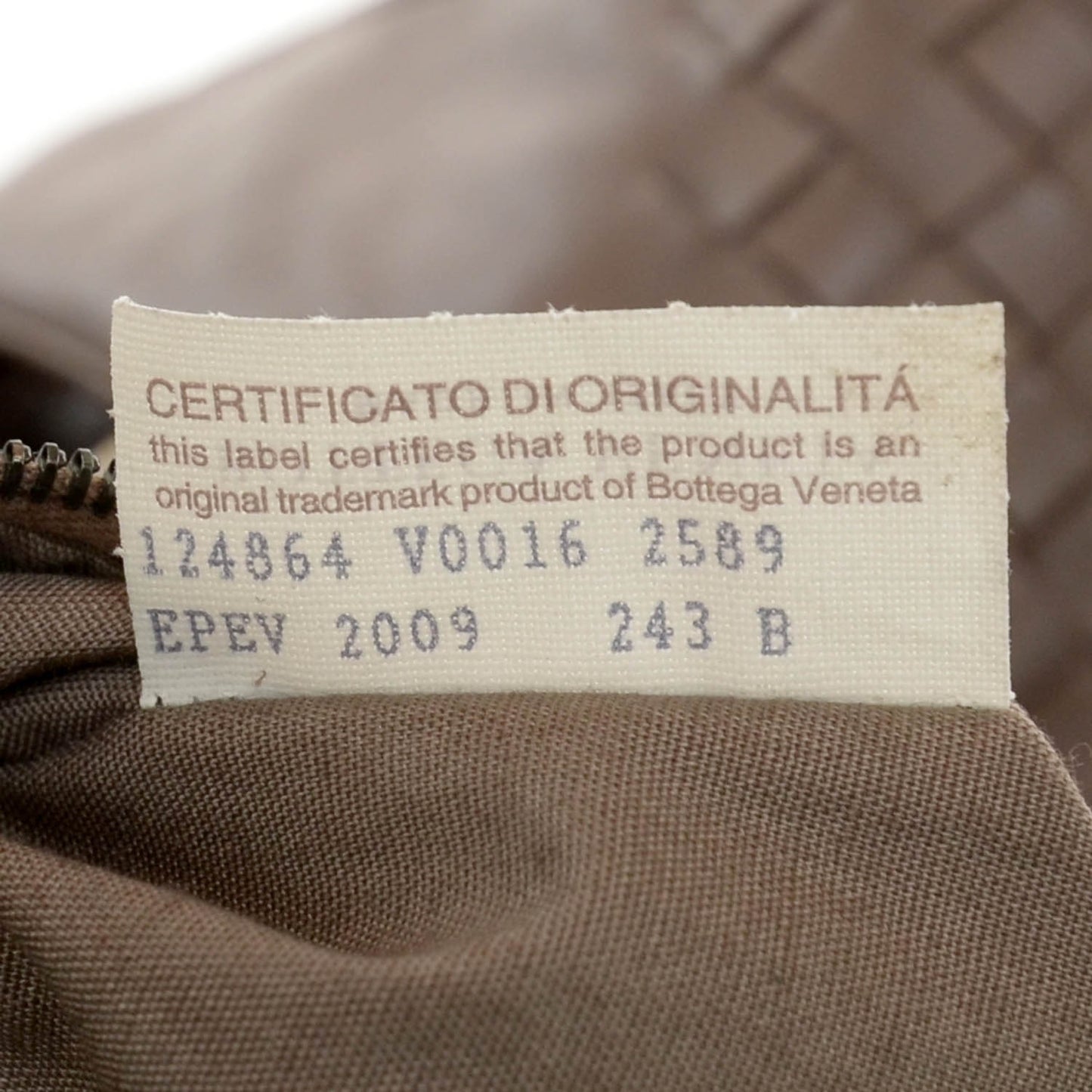 Nappa Intrecciato Large Campana Hobo