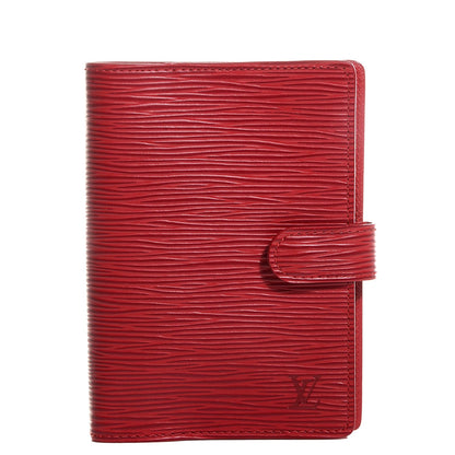 Louis Vuitton Epi Small Ring Agenda Rouge 1 of 7