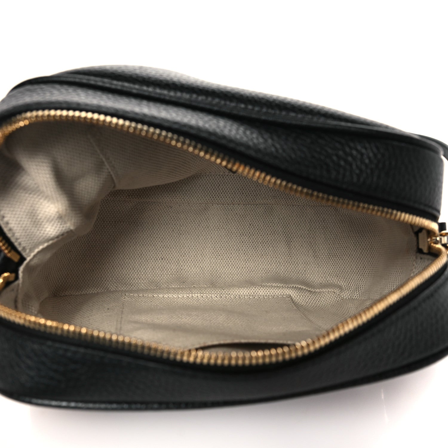 Gucci Pebbled Calfskin Small Soho Disco Bag Black 5 of 9
