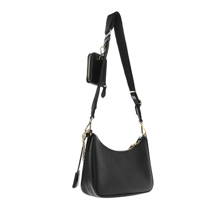 Prada Saffiano Lux Re-Edition 2005 Shoulder Bag Black 3 of 9