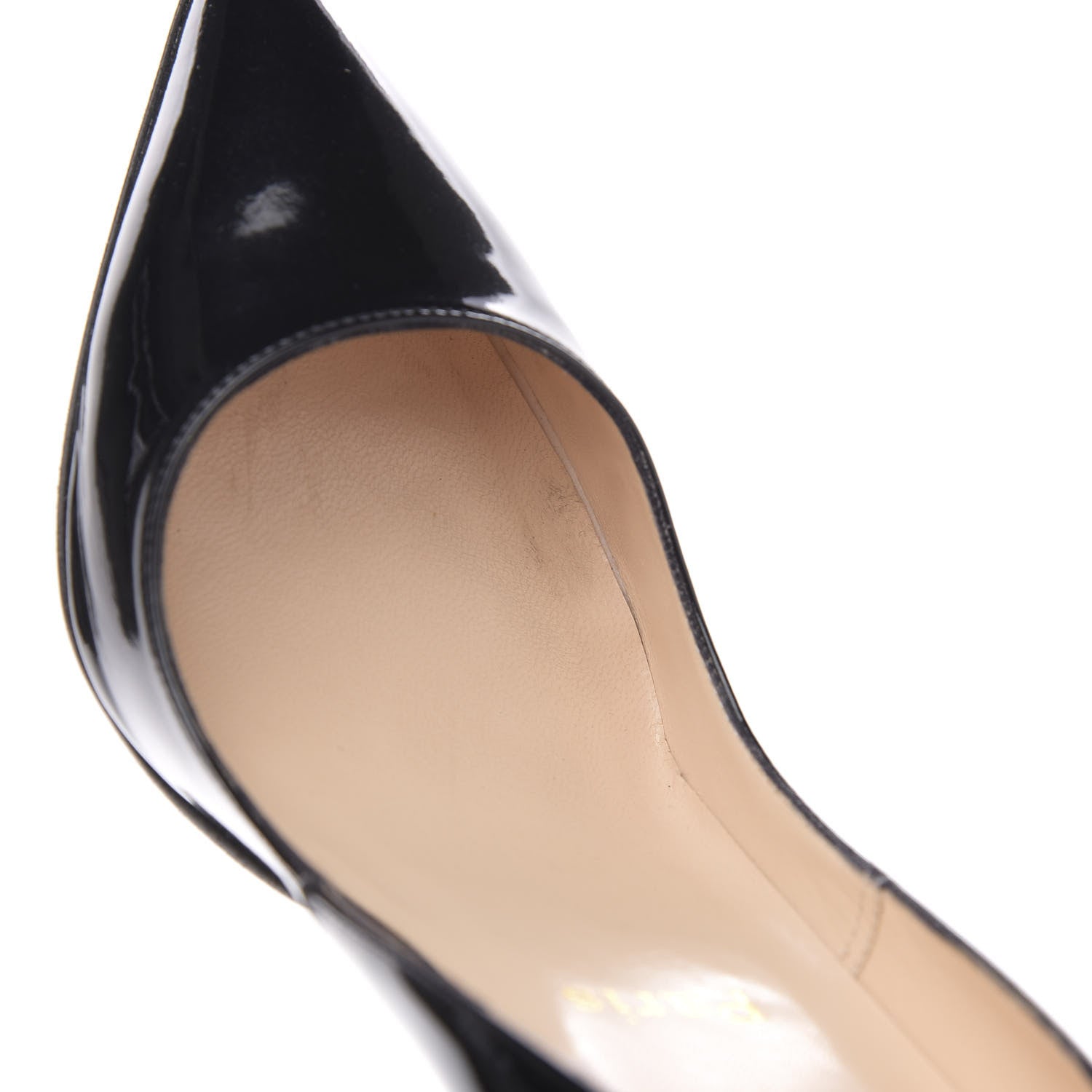 Christian Louboutin Patent Pigalle 120 Pumps 37.5 Black 8 of 11