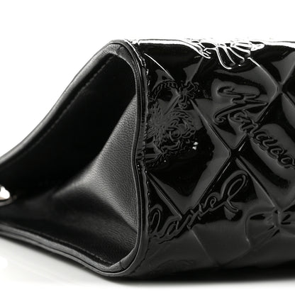Chanel Patent Calfskin Lucky Symbols Pochette Black 9 of 10