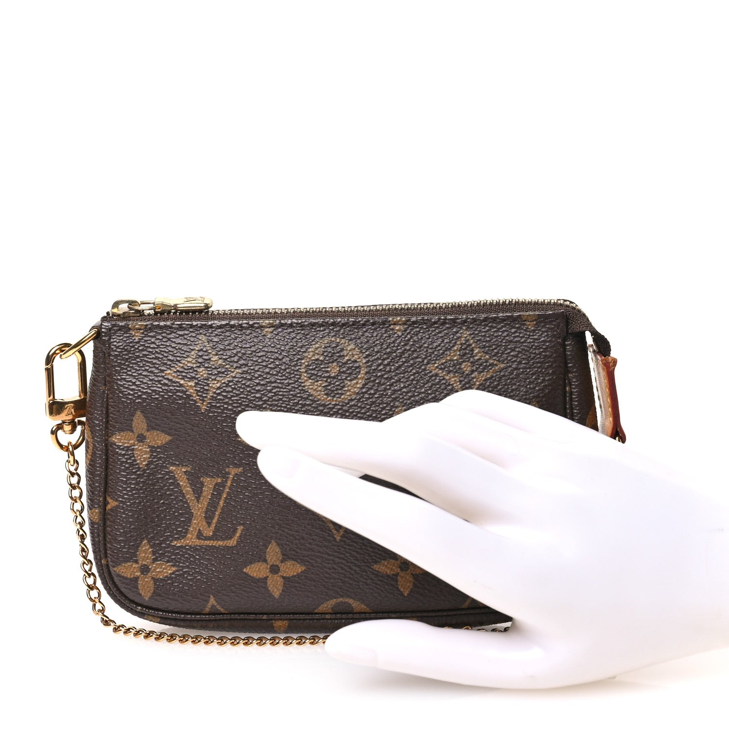 Louis Vuitton Monogram Mini Pochette Accessories 2 of 7