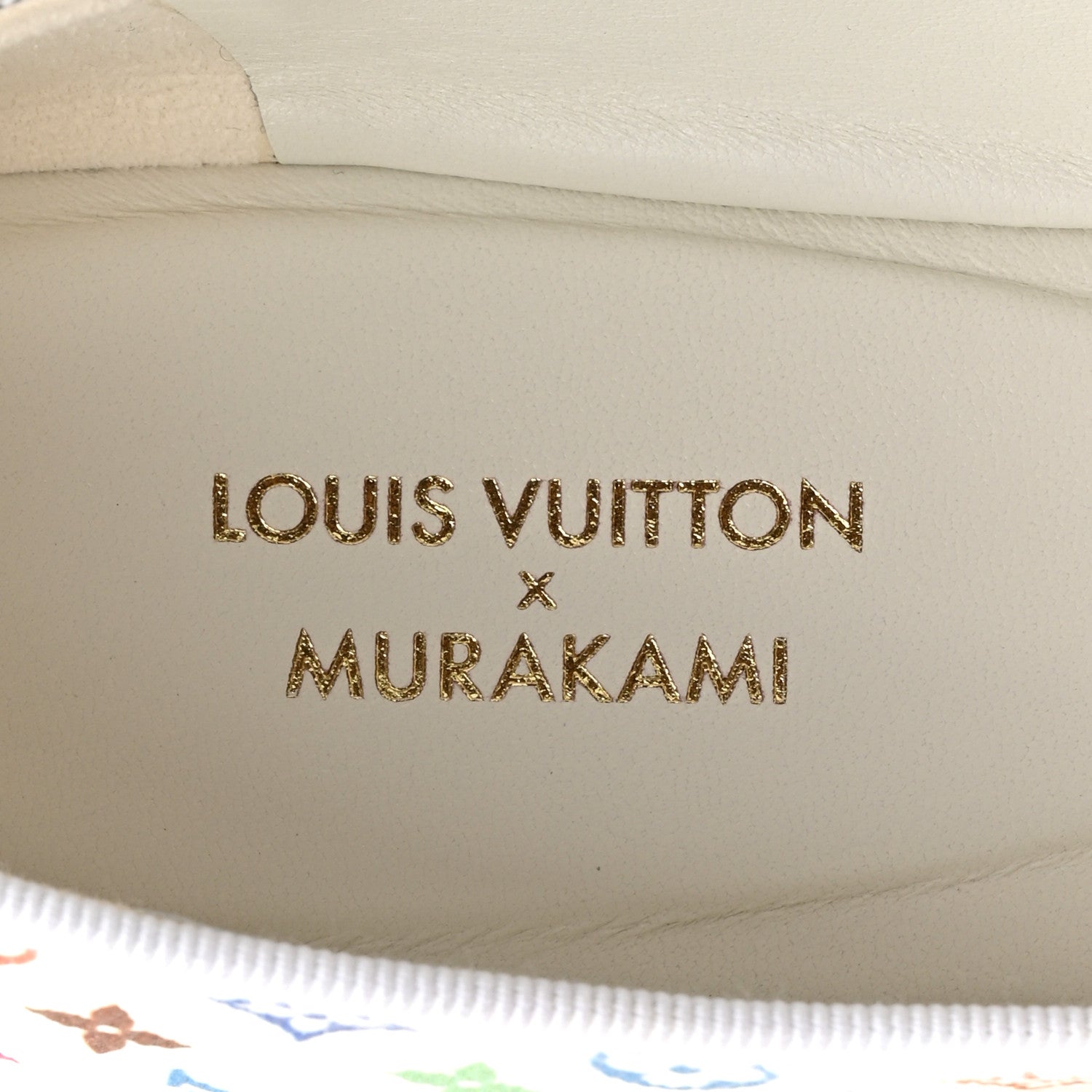 Louis Vuitton LV X TM Monogram Multicolor Romy Flat Ballerinas 38.5 White 8 of 10