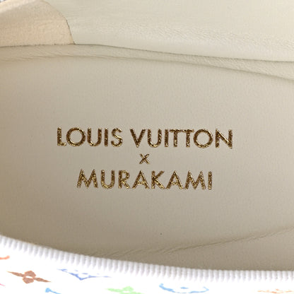 Louis Vuitton LV X TM Monogram Multicolor Romy Flat Ballerinas 38.5 White 8 of 10