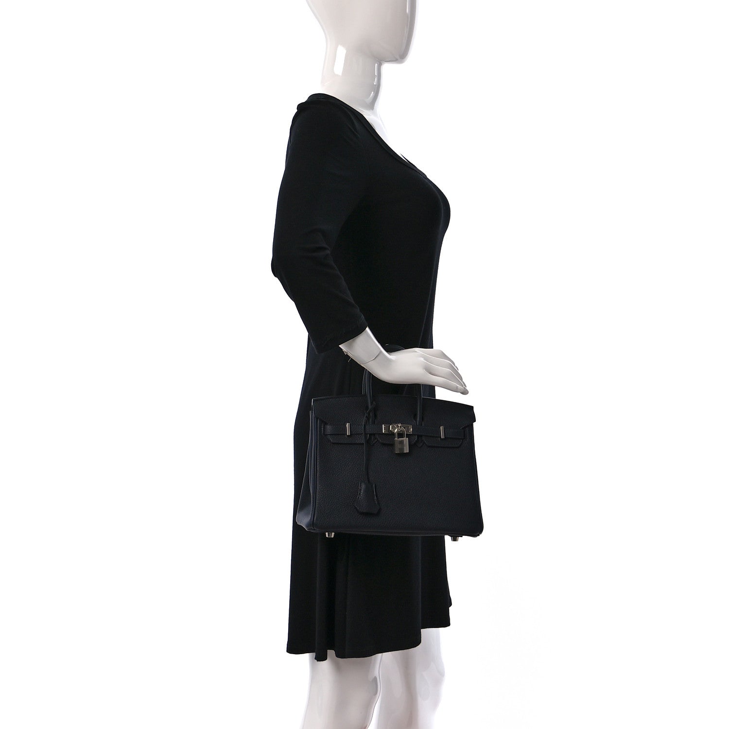 Hermes Togo Birkin 25 Caban 2 of 8
