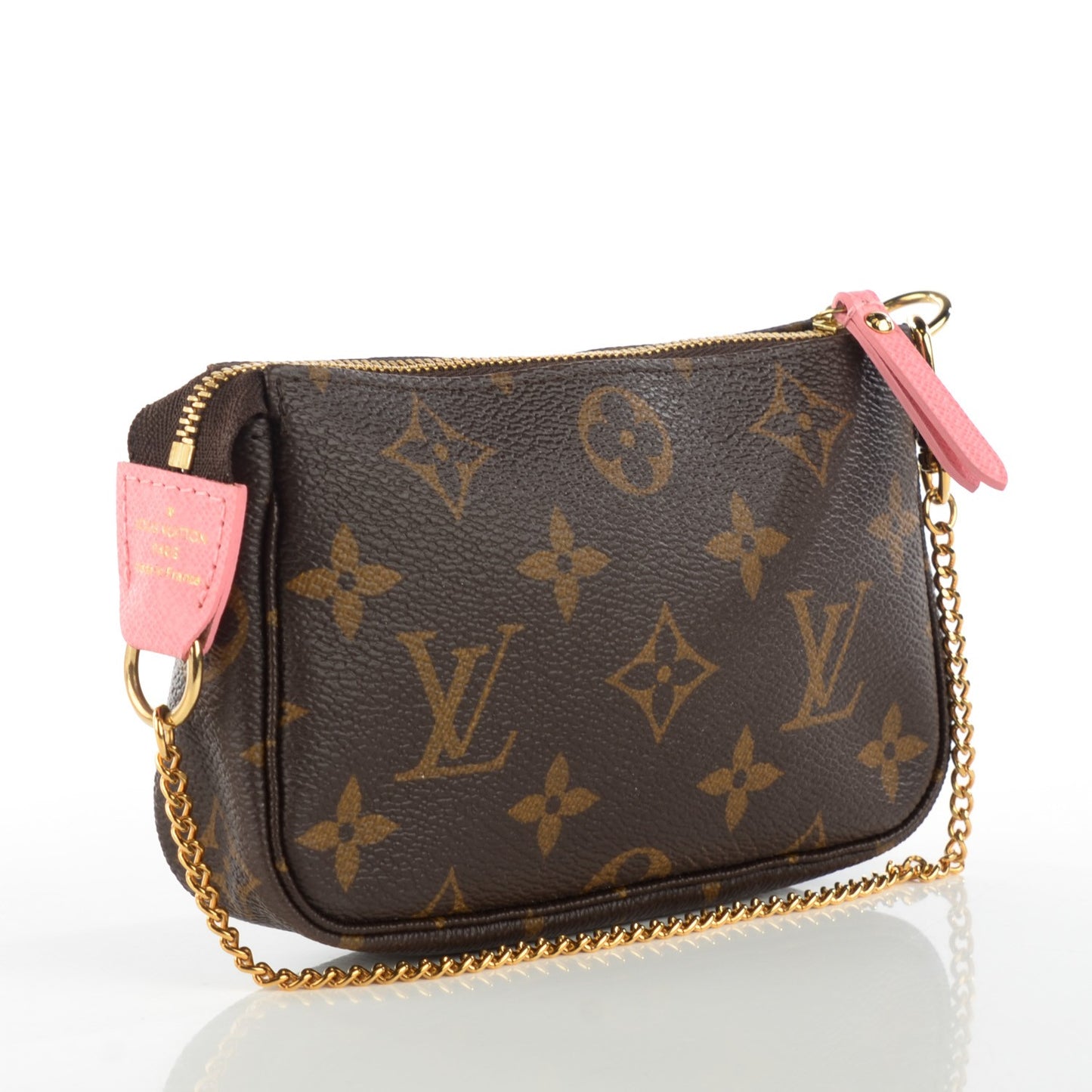 Monogram Illustre Mini Pochette Accessories Rose