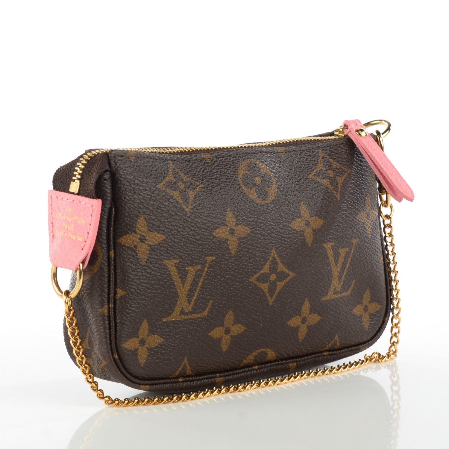 Louis Vuitton Monogram Illustre Mini Pochette Accessories Rose 3 of 8