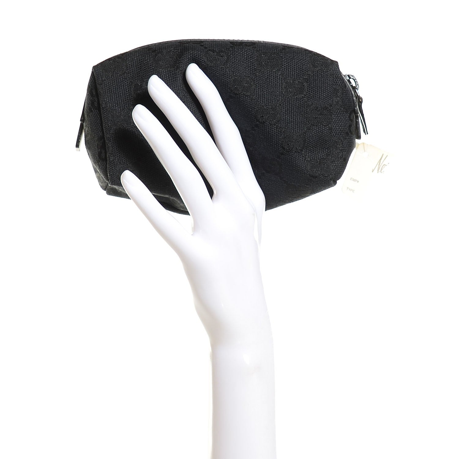 Gucci Monogram Small Cosmetic Case Black 2 of 7