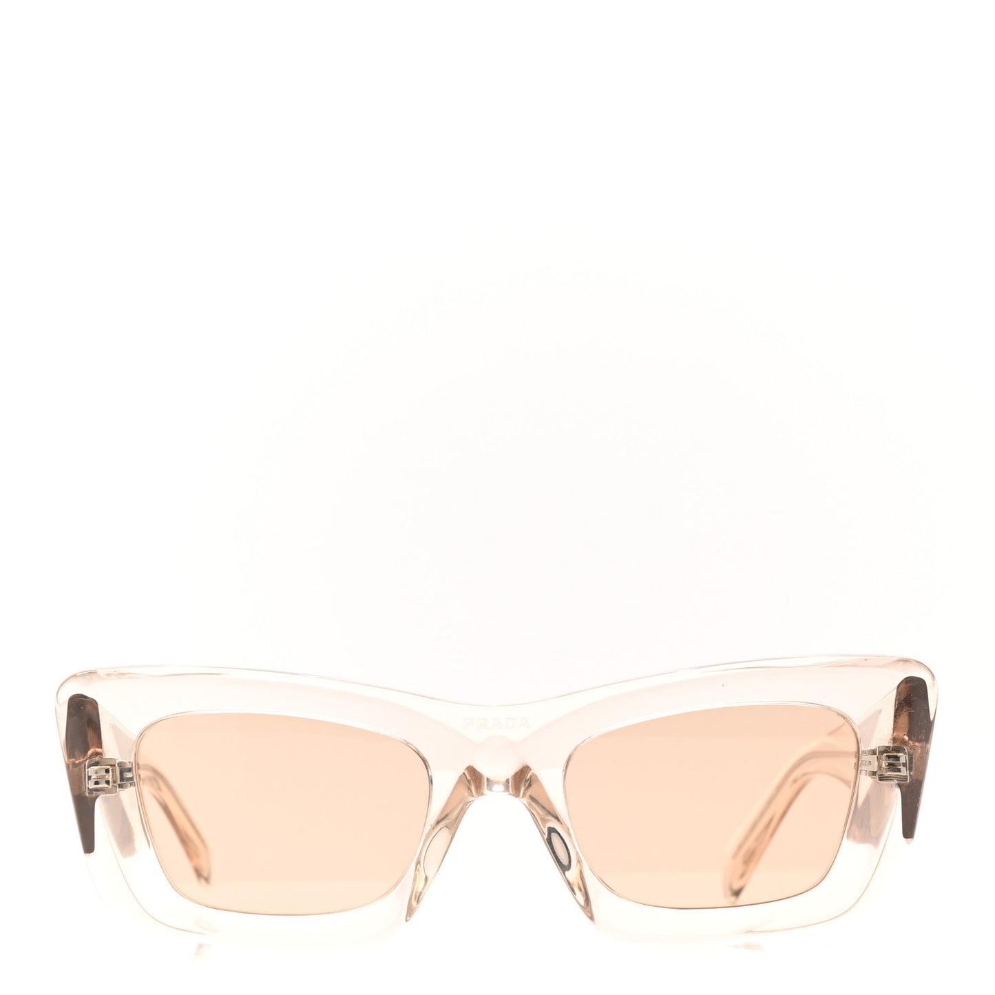 Cat Eye Sunglasses SPR 13Z Transparent Beige