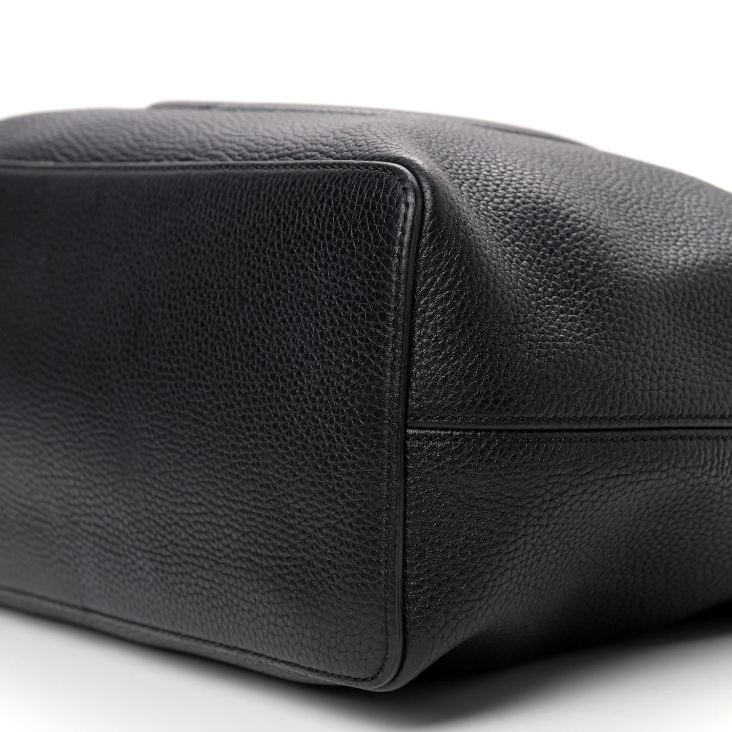 Gucci Pebbled Calfskin Large Soho Hobo Black 7 of 11