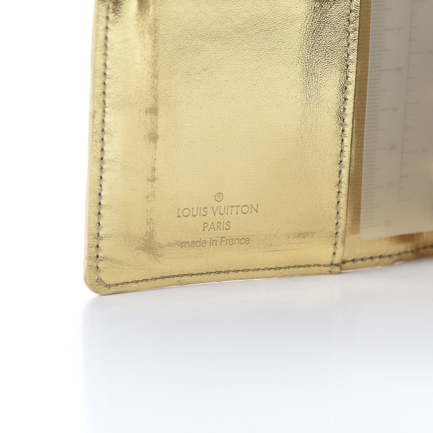 Monogram Miroir Small Ring Agenda Gold