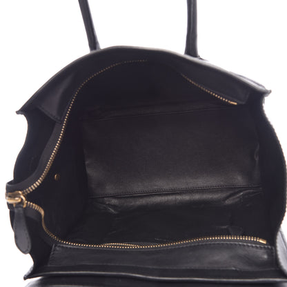 Celine Smooth Calfskin Micro Luggage Black 5 of 11