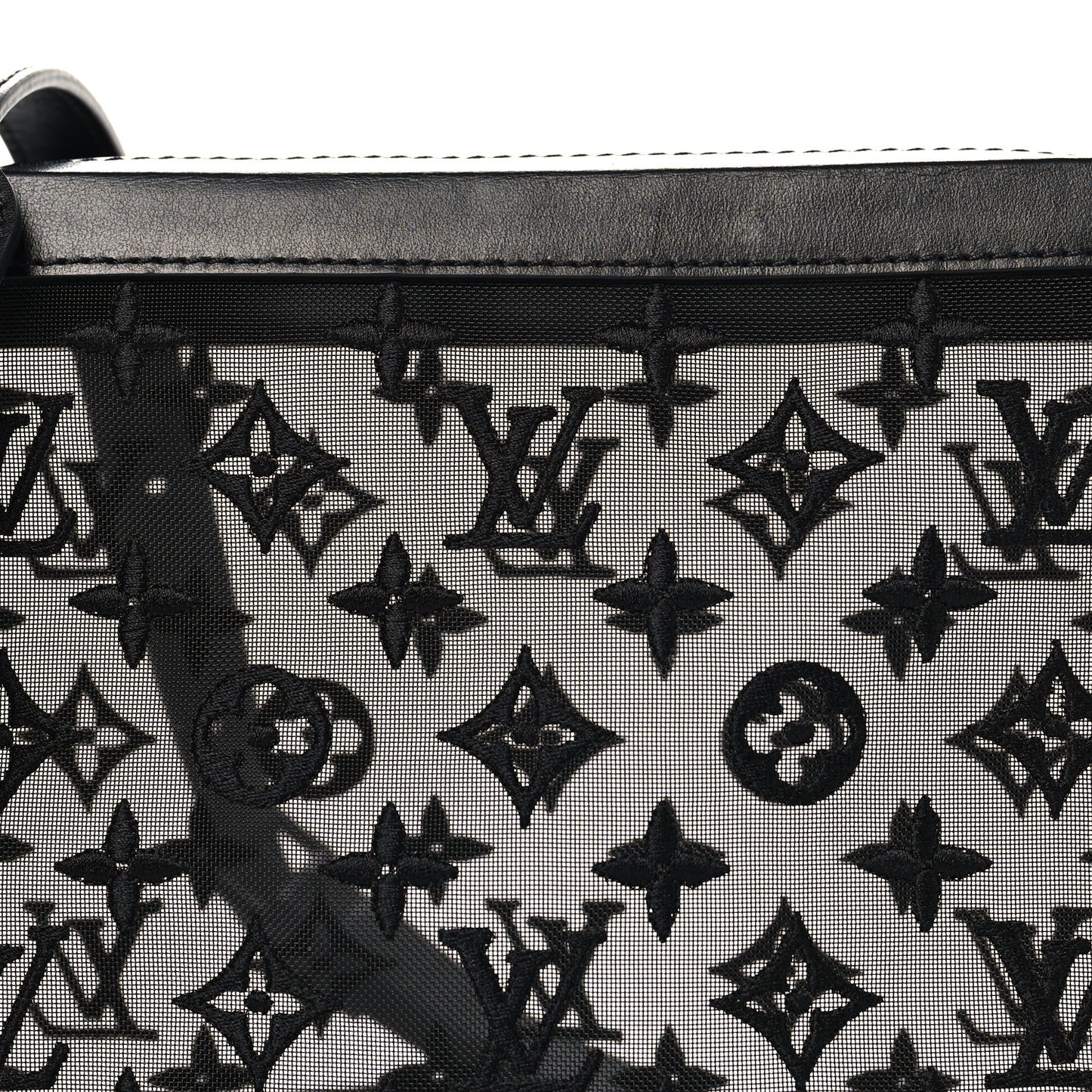 Monogram See Through Soft Trunk Black