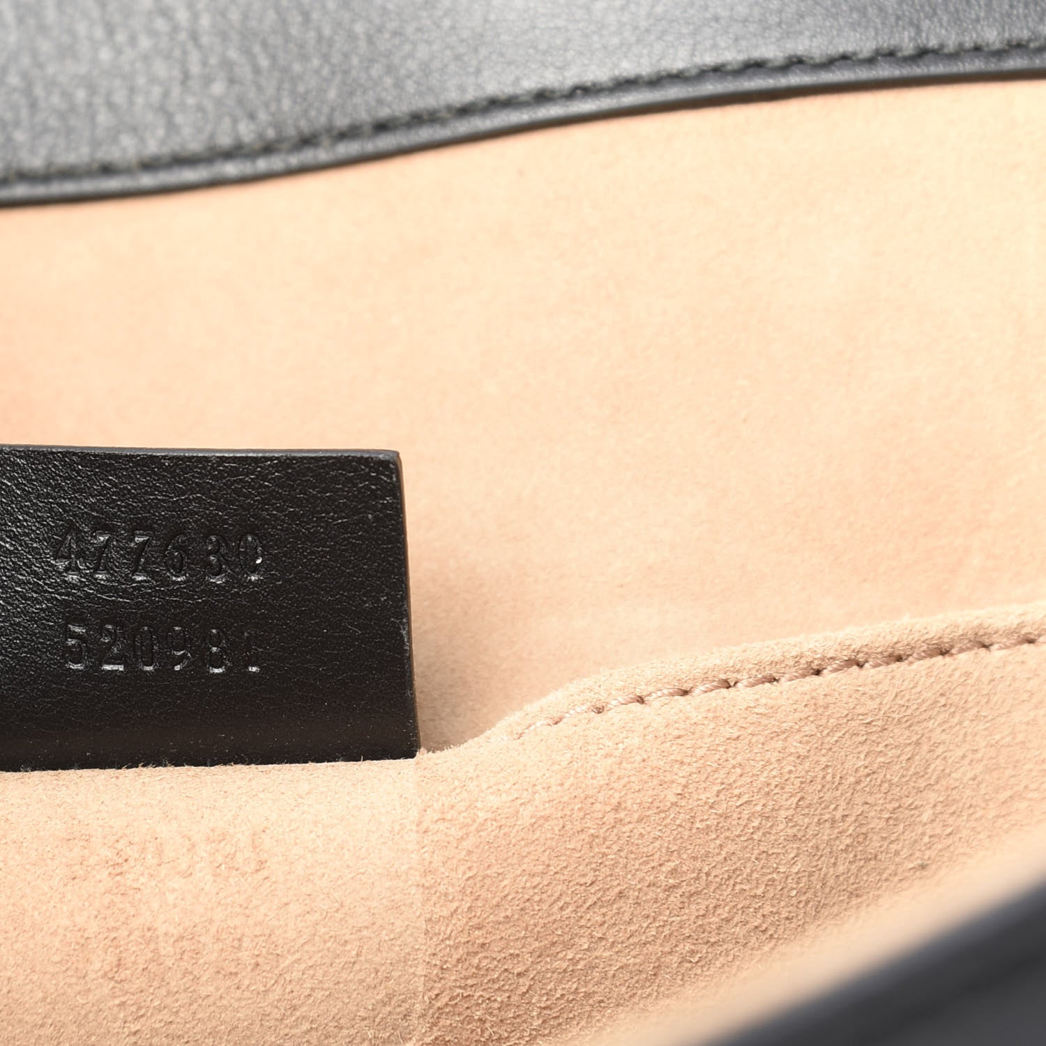 Gucci Calfskin Maxi Sylvie Clutch Black 7 of 8