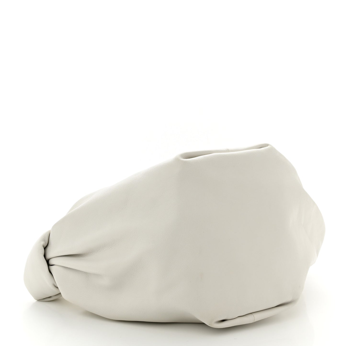 Calfskin Mini Double Knot Bag White