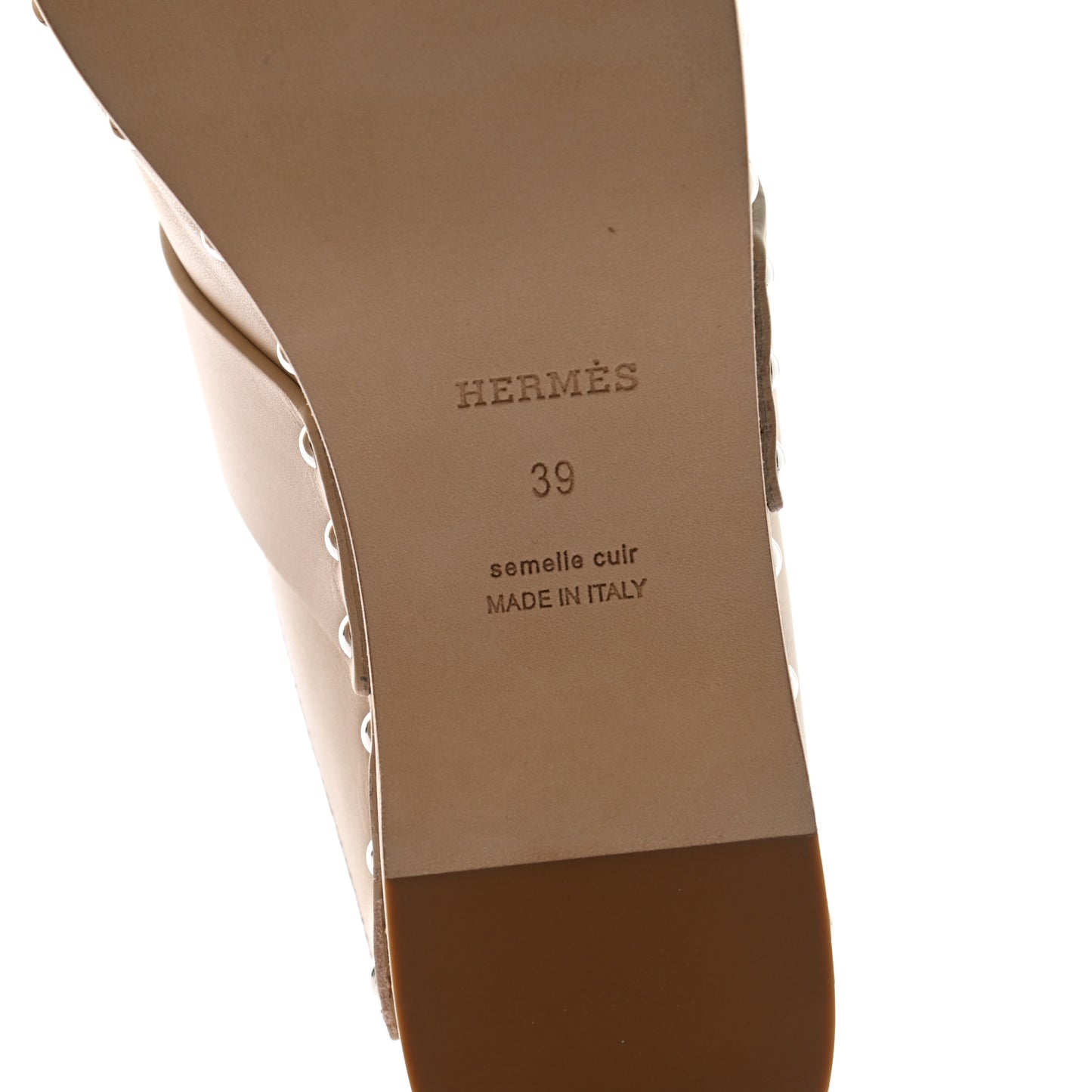 Calfskin Calya Mules 39 Hetre