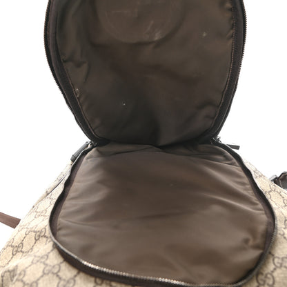 Gucci GG Plus Monogram Interlocking G Medium Backpack Dark Brown 6 of 11