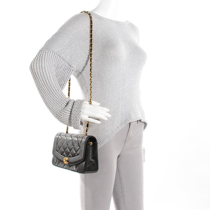 Chanel Lambskin Quilted Small Single Flap Black 3 of 10