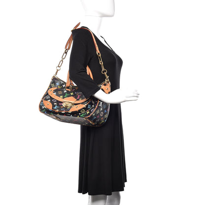 Louis Vuitton Monogram Multicolor Rita Black 2 of 9