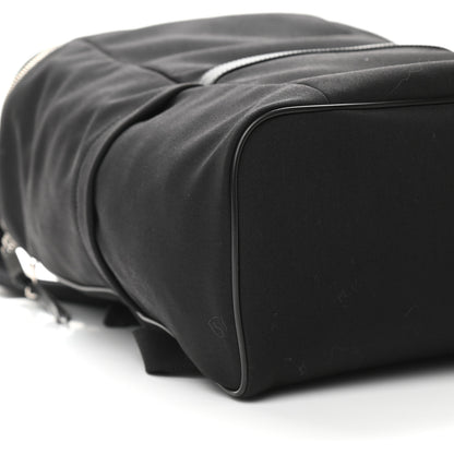 Saint Laurent Canvas Calfskin Sid Backpack Black 9 of 13
