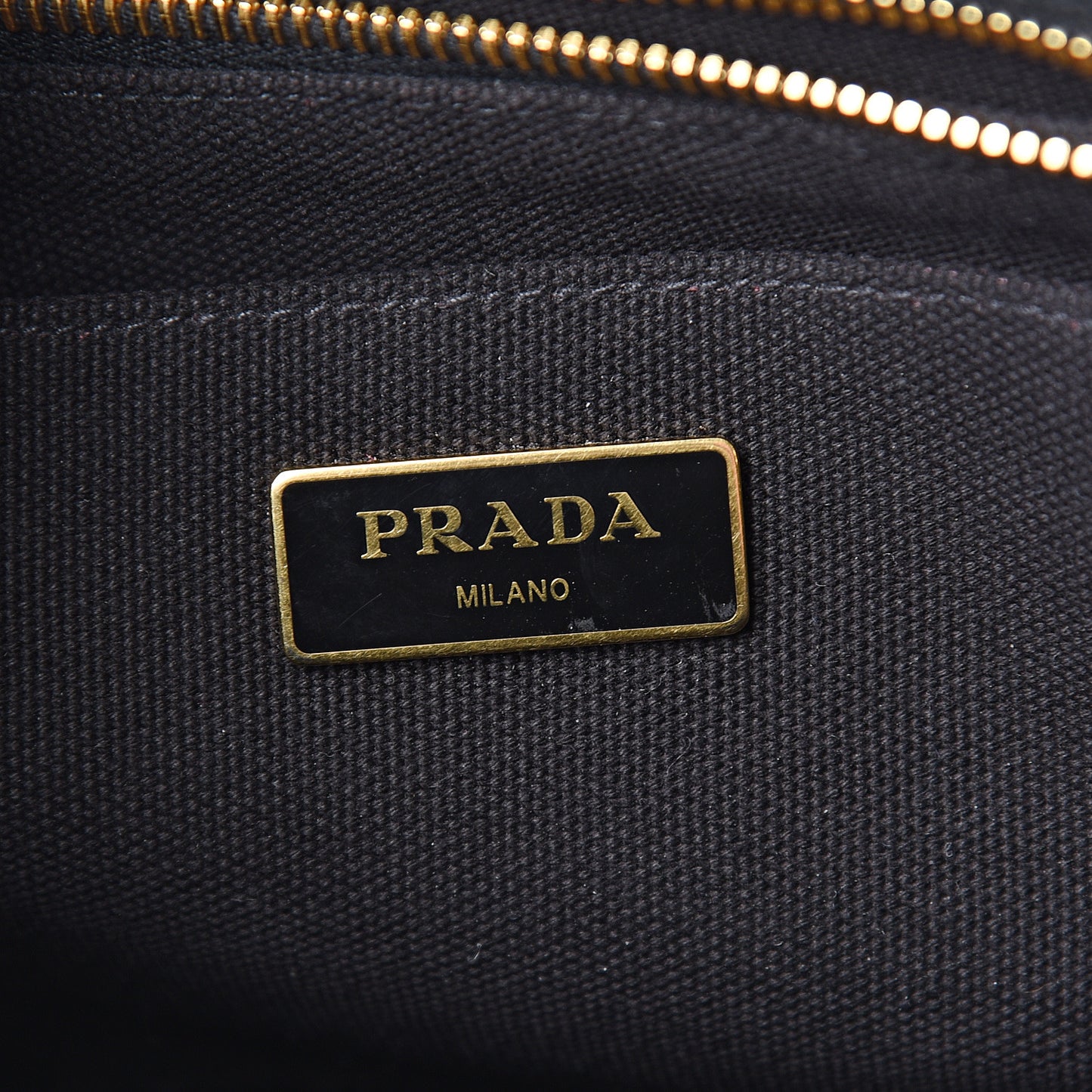 Canapa Small Logo Tote Black