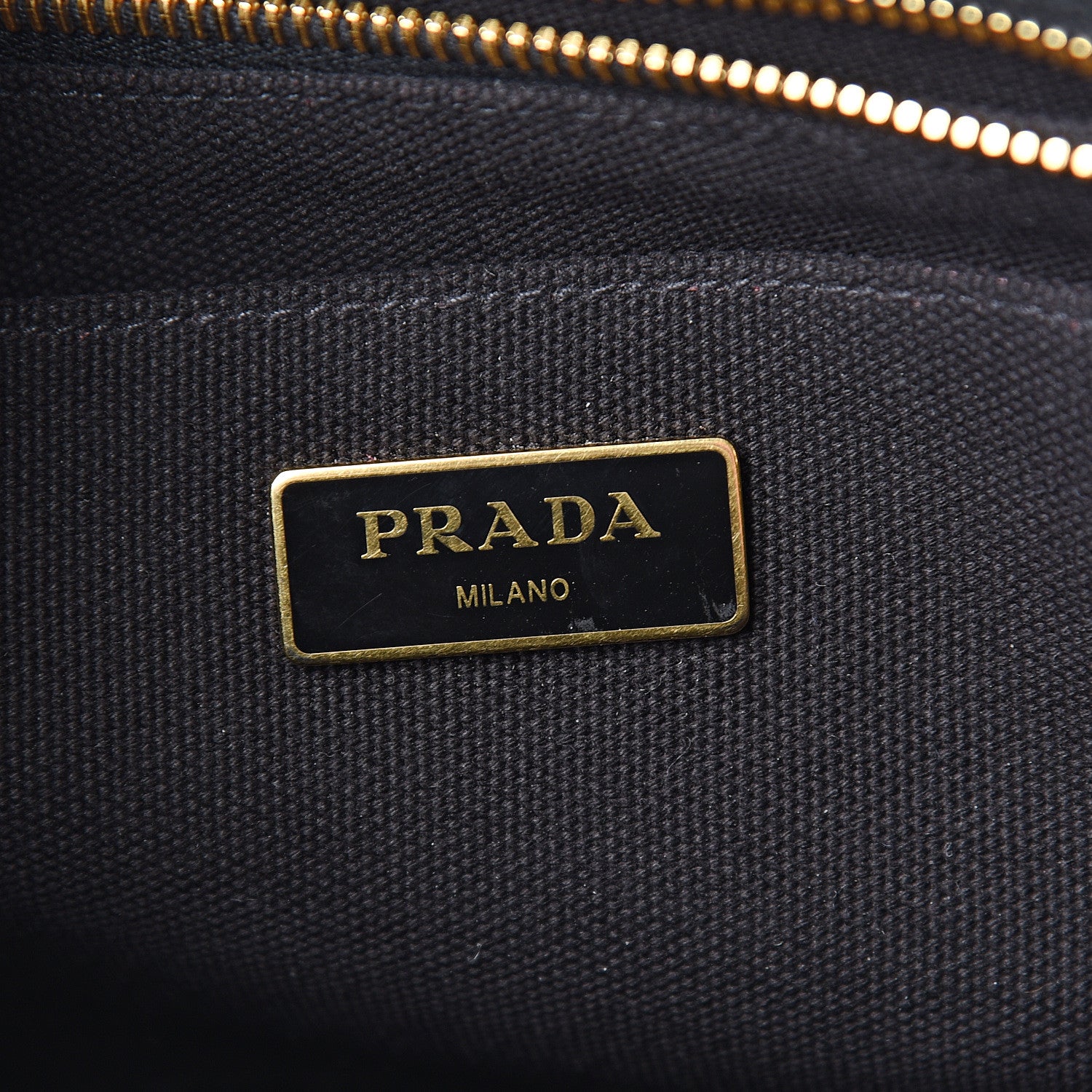 Prada Canapa Small Logo Tote Black 5 of 9