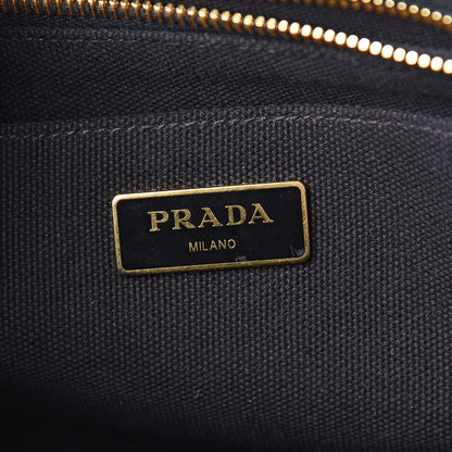 Prada Canapa Small Logo Tote Black 5 of 9