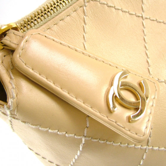 Leather Quilted Surpique Hobo