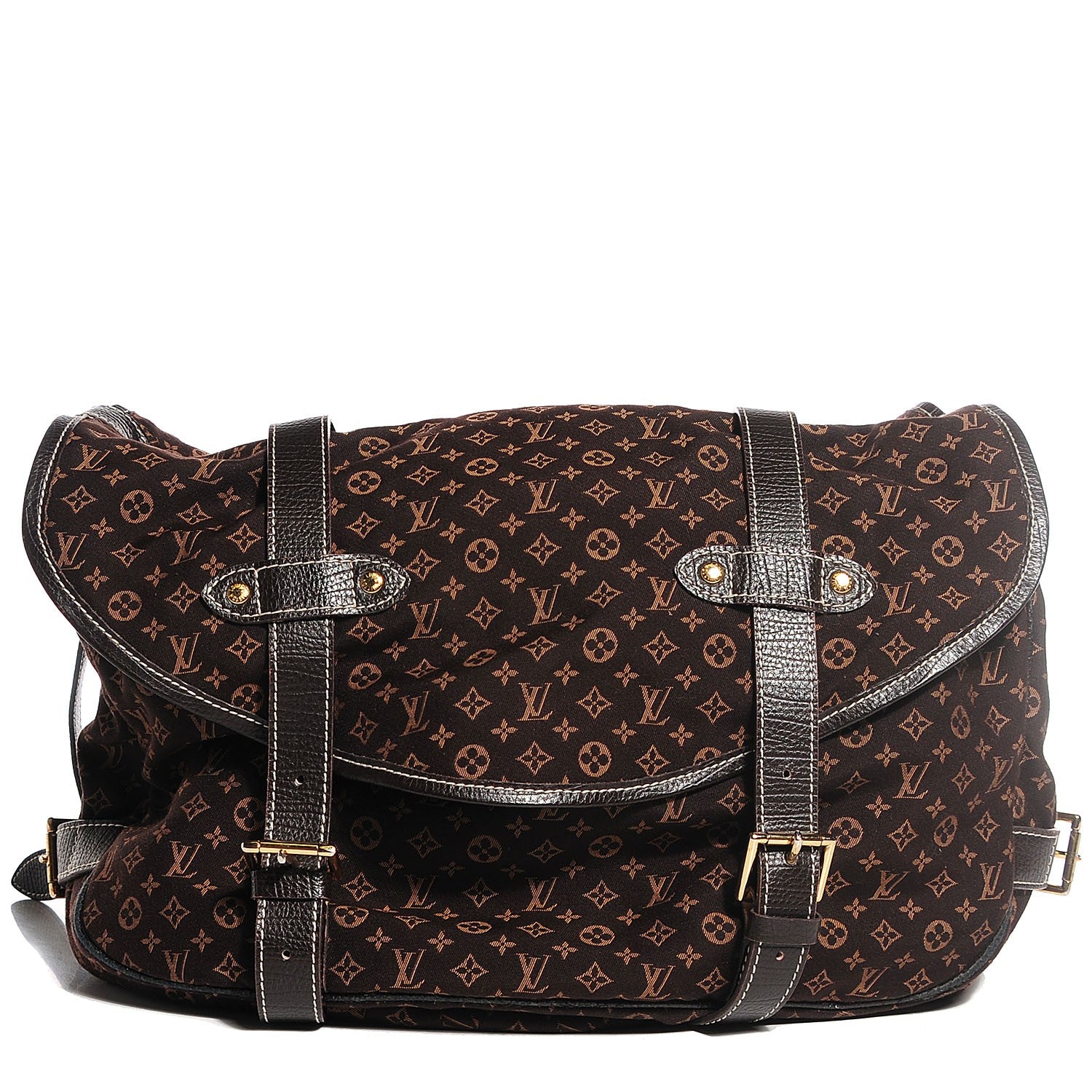 Louis Vuitton Monogram Mini Lin Saumur Ebene 1 of 7