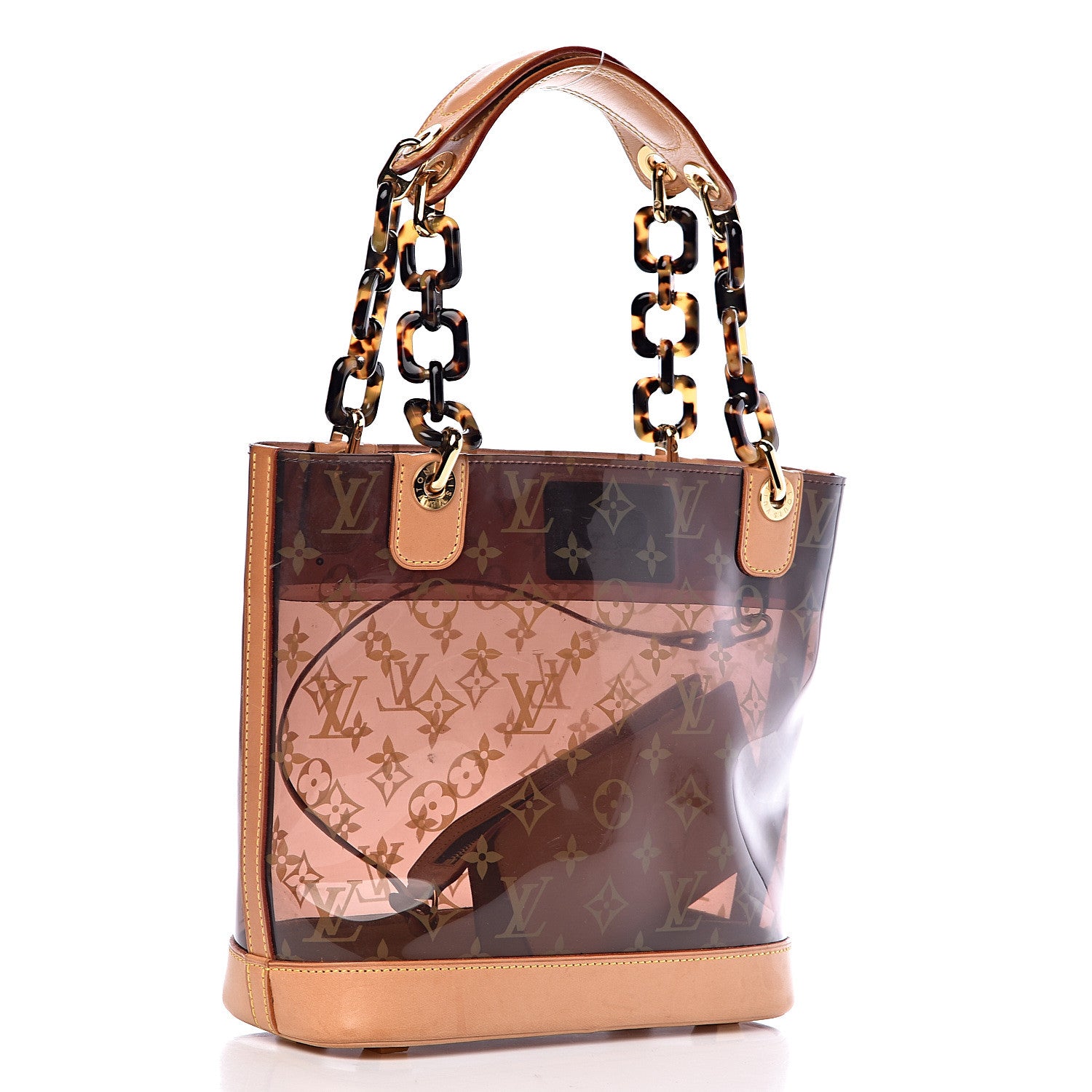 Louis Vuitton Vinyl Cabas Ambre PM 4 of 16