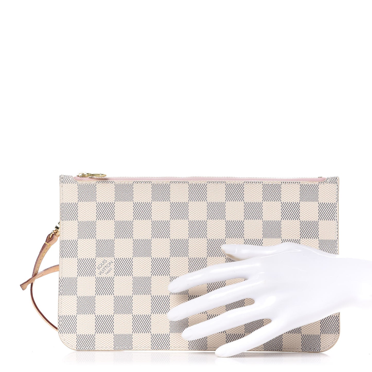 Damier Azur Neverfull MM GM Pochette Rose Ballerine